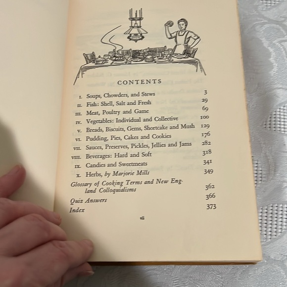 Vintage The New England Yankee Cookbook copyright 1939 Printed in USA - Picture 7 of 12